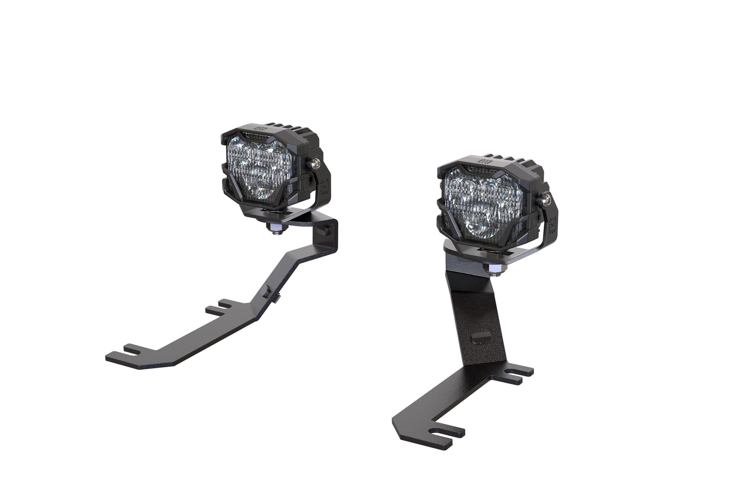 Morimoto 4Banger Ditch Light Kit: 2019+ Sierra 1500 (NCS White Flood Beam)