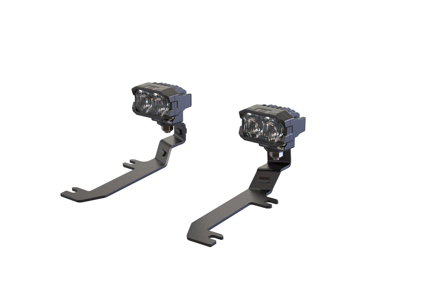 Morimoto 2Banger Ditch Light Kit: 2020+ Silverado HD (HXB White Combo Beam)