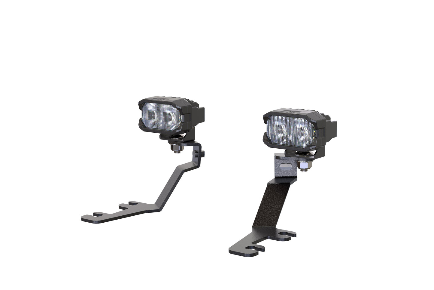 Morimoto 2Banger Ditch Light Kit: 2021+ Bronco Sport (NCS White Flood Beam)