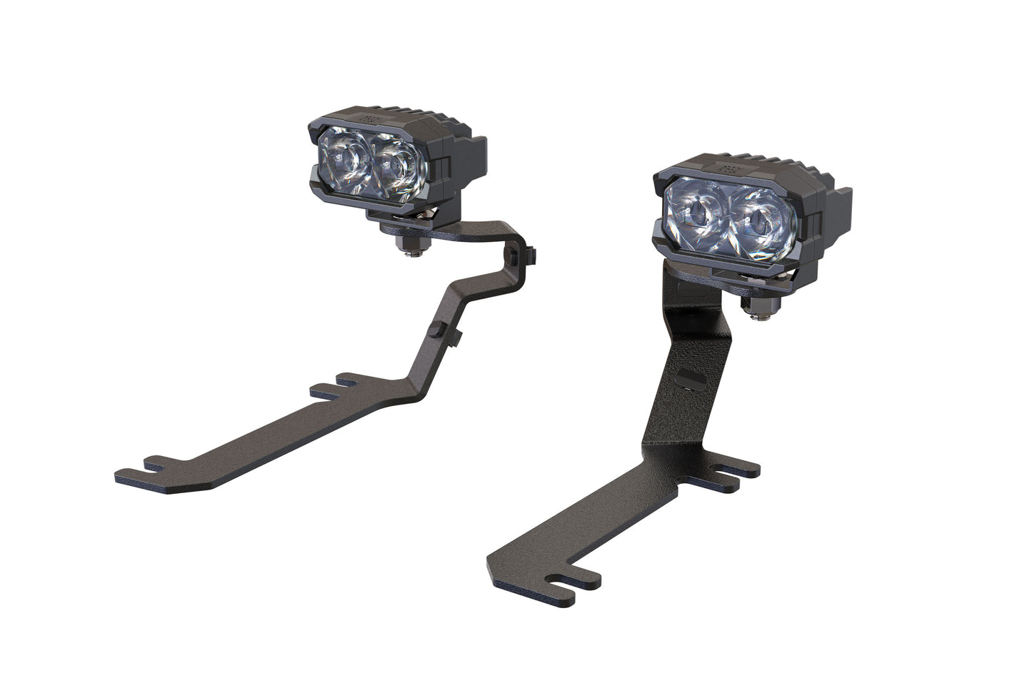Morimoto 2Banger Drift Light Kit: 15-17 Ford Mustang (HXB Yellow Flood Beam)