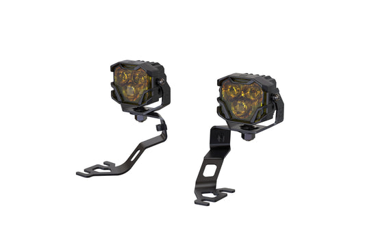 Morimoto 4Banger Drift Light Kit: 09-21 Nissan 370Z (NCS White SAE Wide Beam)