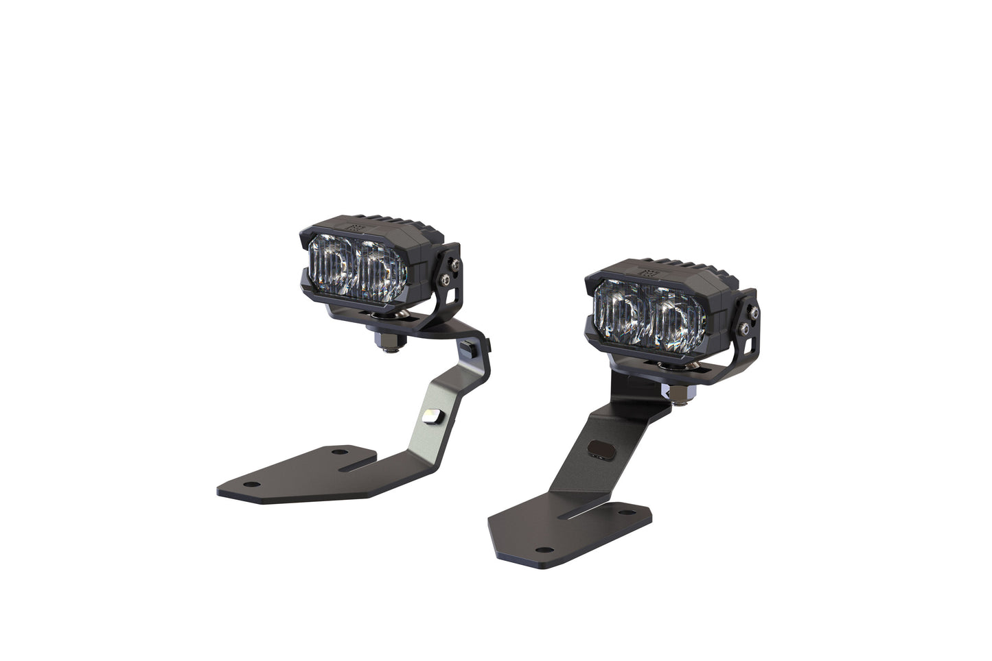 Morimoto 2Banger Ditch Light Kit: 03-10 Cayenne (HXB White SAE Wide Beam)