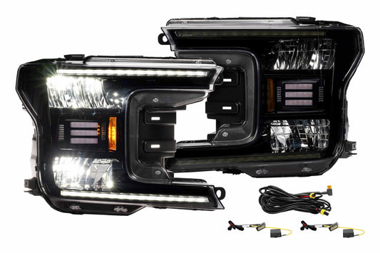 XB Hybrid-R LED Headlights: Ford F-150 (18-20 / Set)