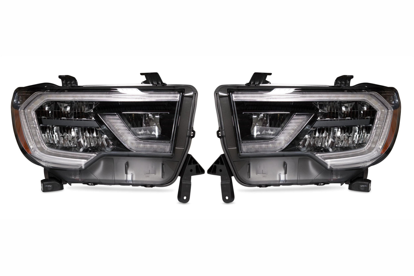 OEM LED Headlights: Toyota Sequoia (18+) (Black / Right)