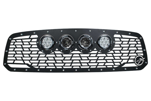 Vision X Grille LED System: Dodge Ram 1500 (13-18) (Cannon CG2)