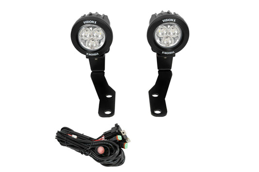 2016+ 3rd Gen. Toyota Tacoma Ditch Light mounts W/ 21 WATT MINI CANNON