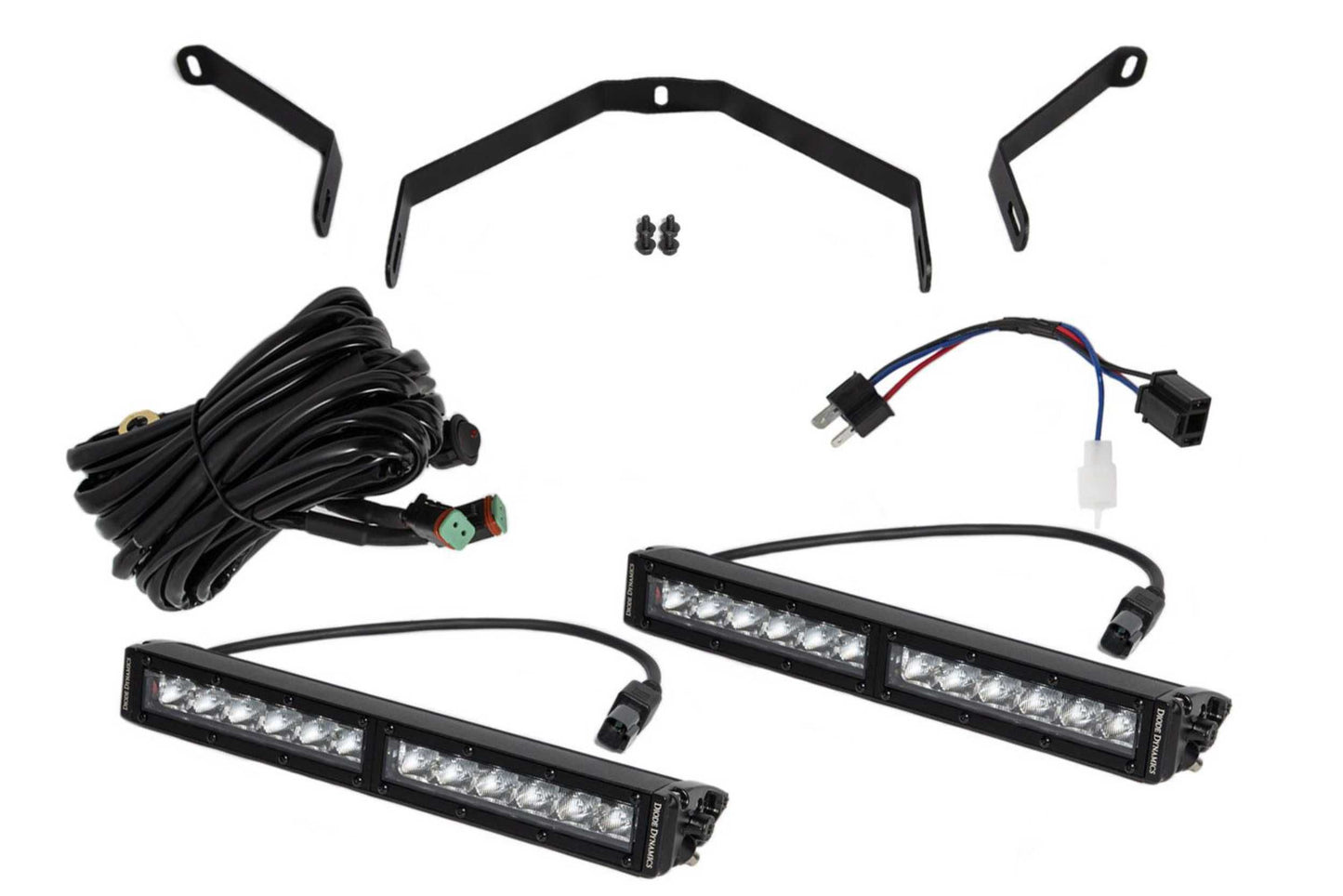 DD Stealth Light Bar Kit: Toyota Tundra (14-20) (SS12 Bar / White / Driving Beam)