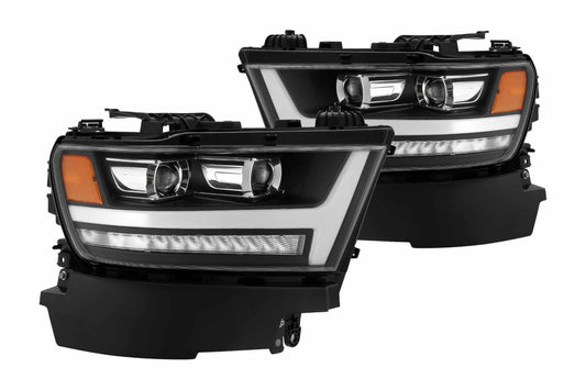 ARex (PRO-Series) Halogen Headlights:: Dodge Ram 1500 (19+) - Chrome (Set)