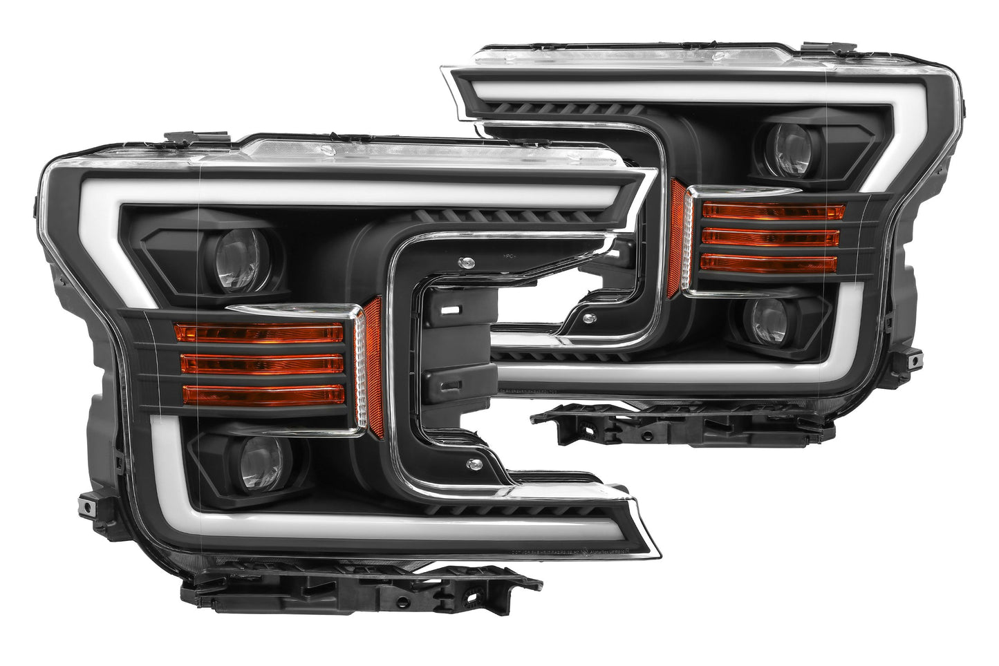 ARex (PRO-Series) Halogen Headlights:: Ford F150 (18-19) - Chrome (Set)