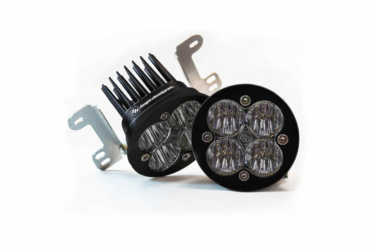 BD LED Fog Kit: Jeep JK Rubicon X / 10th anniv.(13-16) (White / Squadron-R Sport)