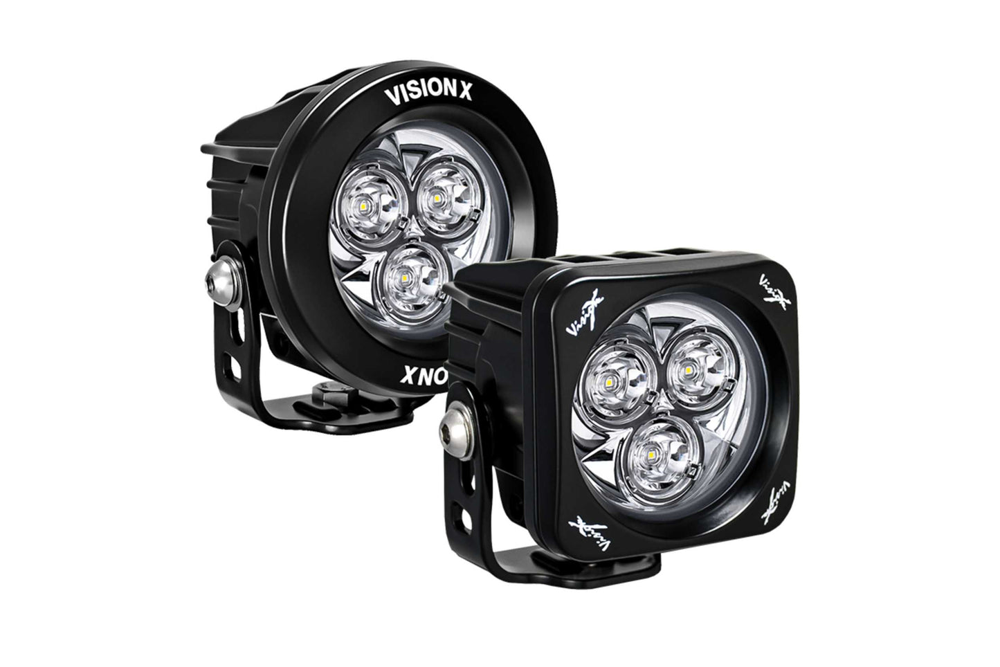 Vision X Cannon: 6.7in (1 50W LED / 10 Degree Narrow Beam)