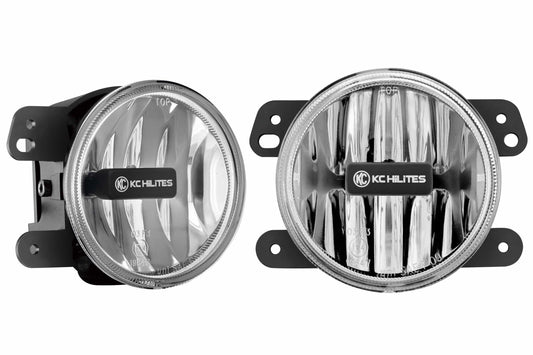 Gravity G4 Fogs: Wrangler JK (10-18) (Set / White)