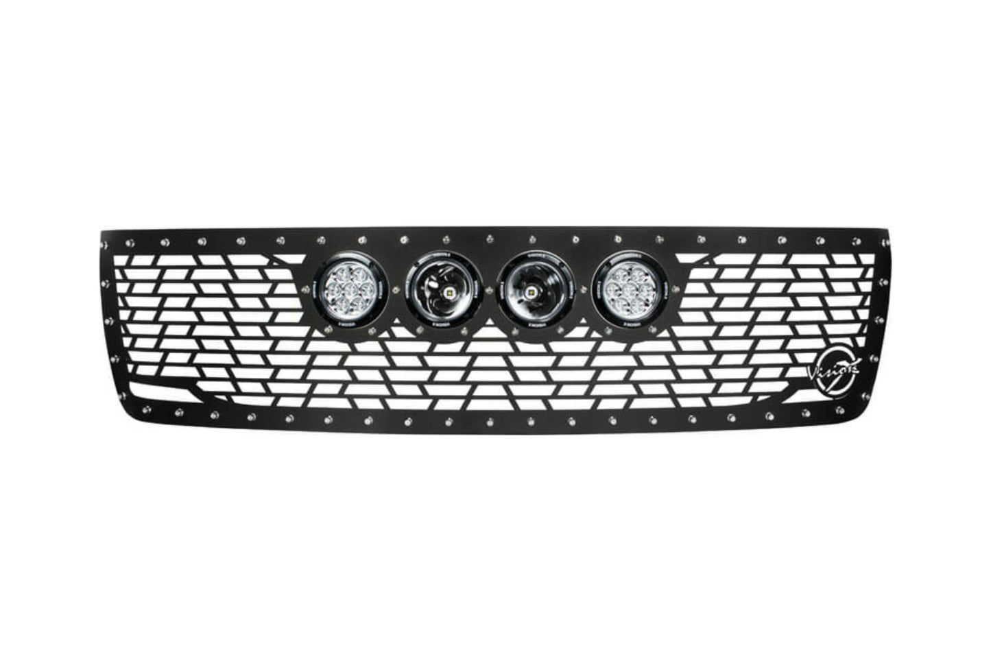Vision X Grille LED System: Silverado HD (11-14) (Cannon CG2)
