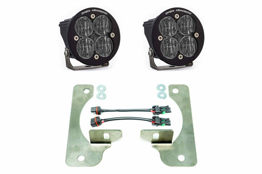 BD LED Fog Kit: Jeep JL Rubicon (19+) (White / Squadron Sport)
