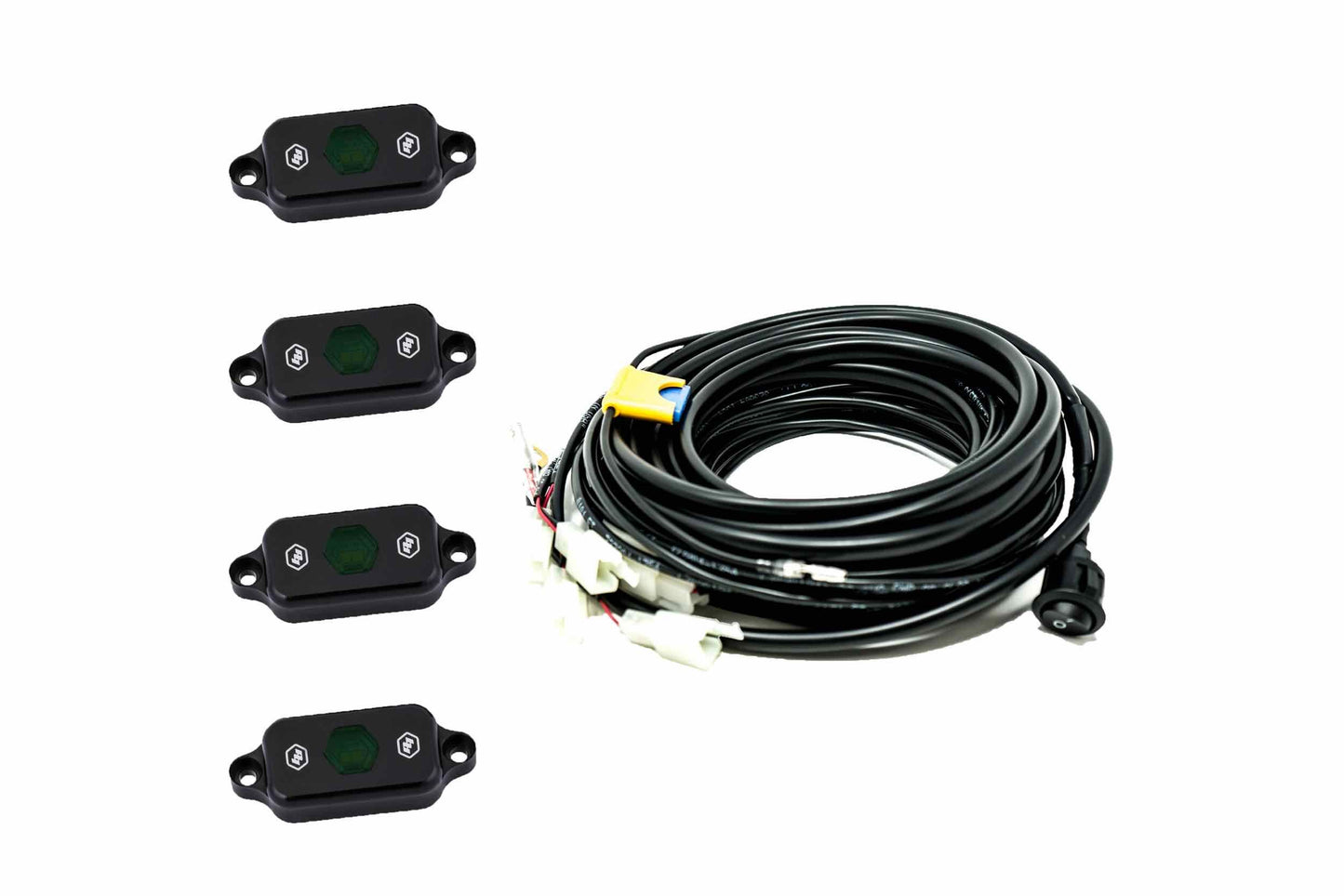 BD LED Rock Light: (1 pc / Green)