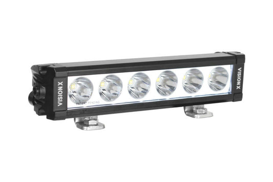 Vision X Light Bar: 13.19in (9-LED / XPL / Straight / Halo / Incl. L Brackets & Harness)