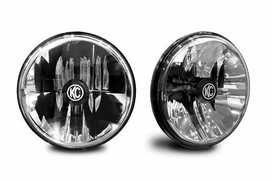 Gravity 7in LED Headlight: Jeep TJ (97-06) (Set / H4)