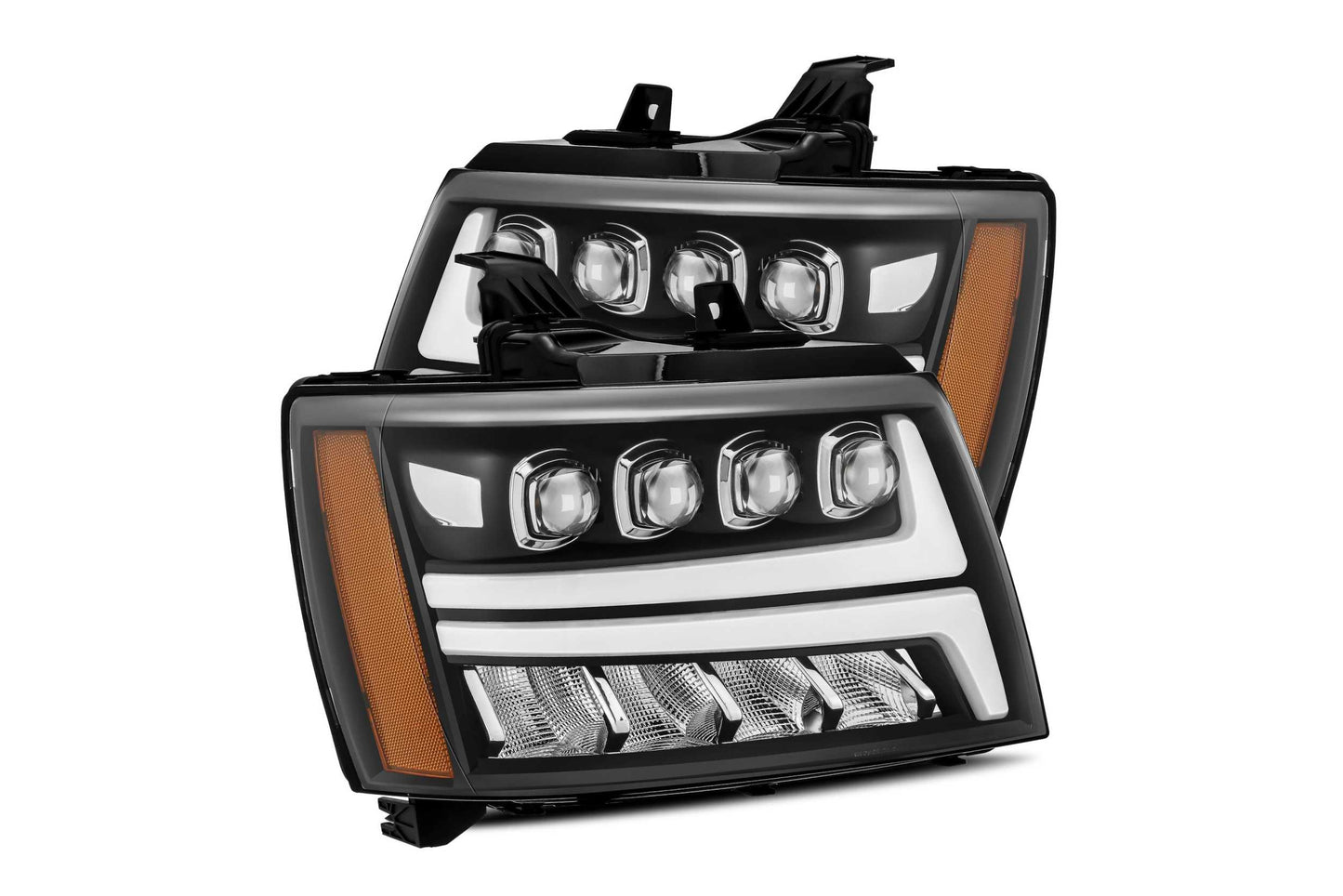 ARex Nova LED Headlights: Chevy Tahoe/Suburban/Avalanche (07-13) - Chrome (Set)
