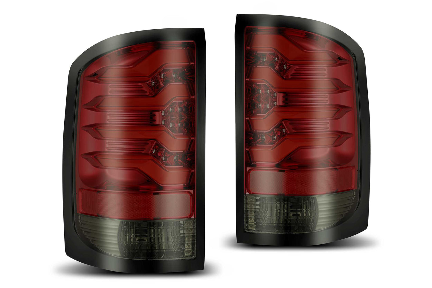 ARex Pro LED Tail Lights: GMC Sierra (14-18) (Jet Black)