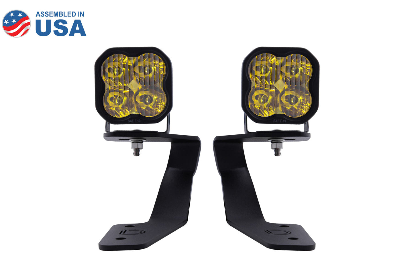 DD Cowl Light Kit: Subaru Crosstrek (Yellow / Driving Beam) (2x SS3 Sport)