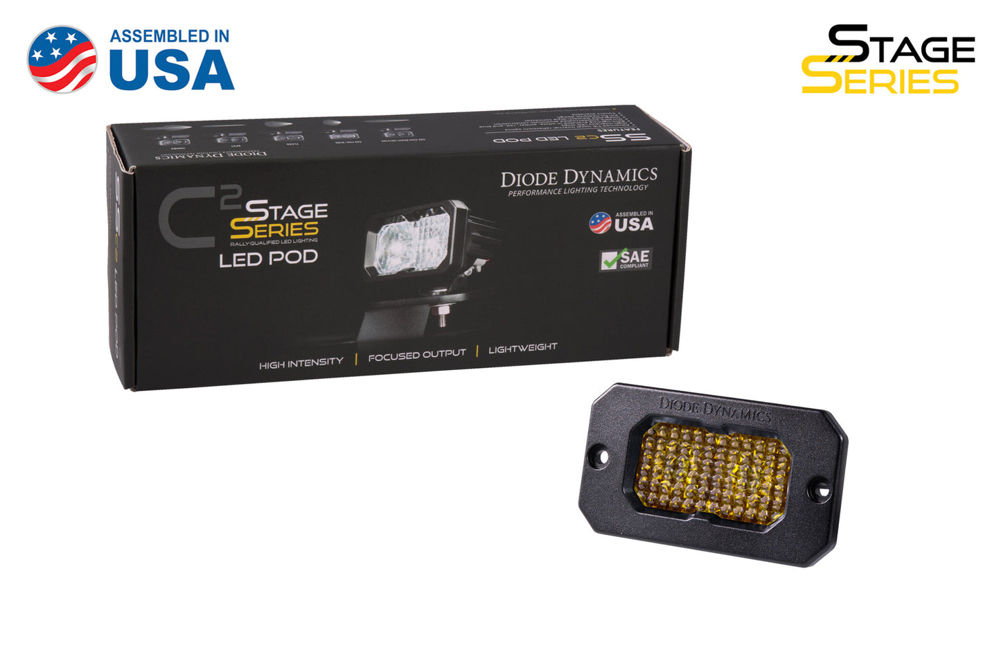 DD SSC2 Pod: (Pro / Yellow / Spot / Surface / Amber BL / Pair)