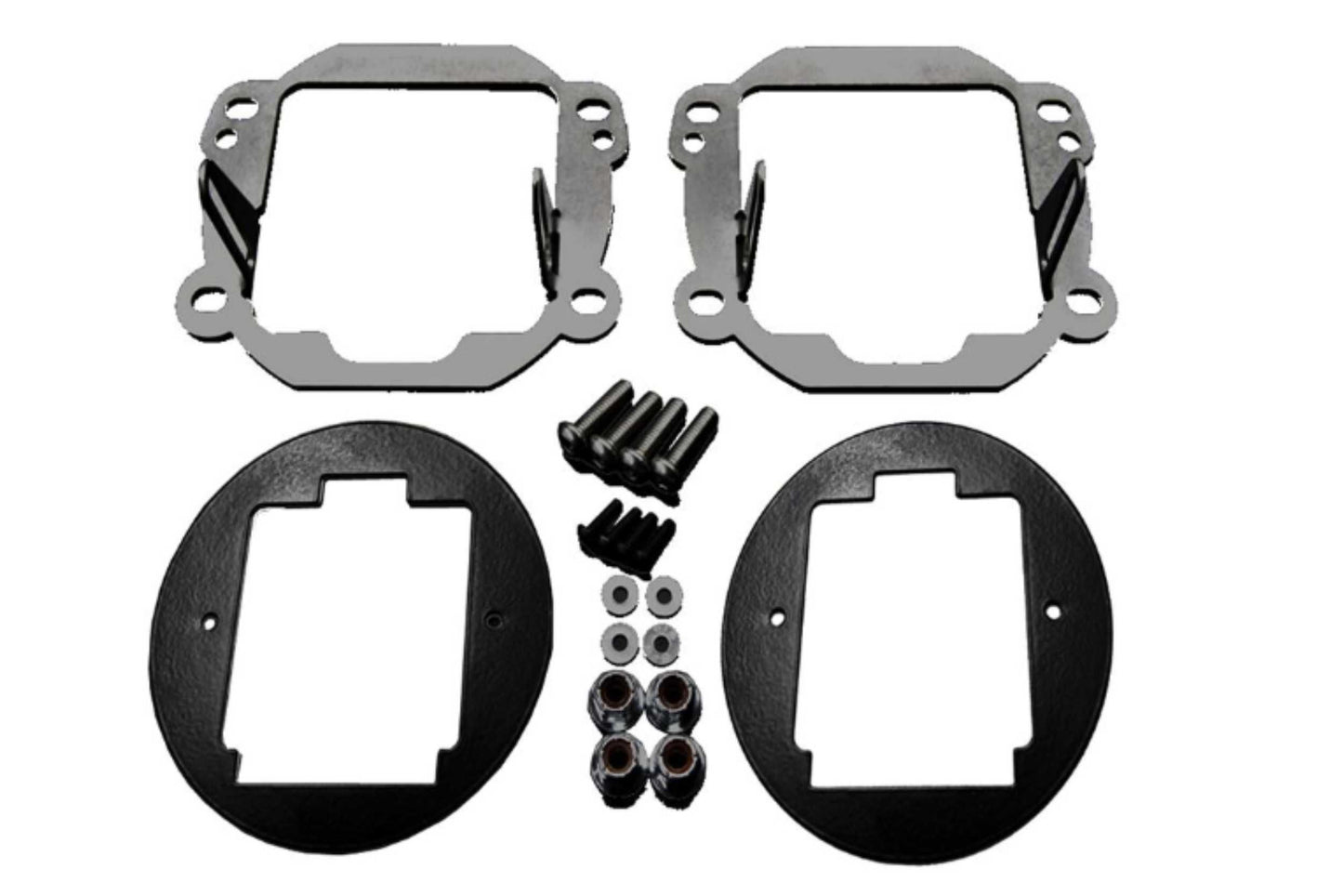 Rigid Fog Mount Kit: Wrangler JK (fits D/Radiance Pods)