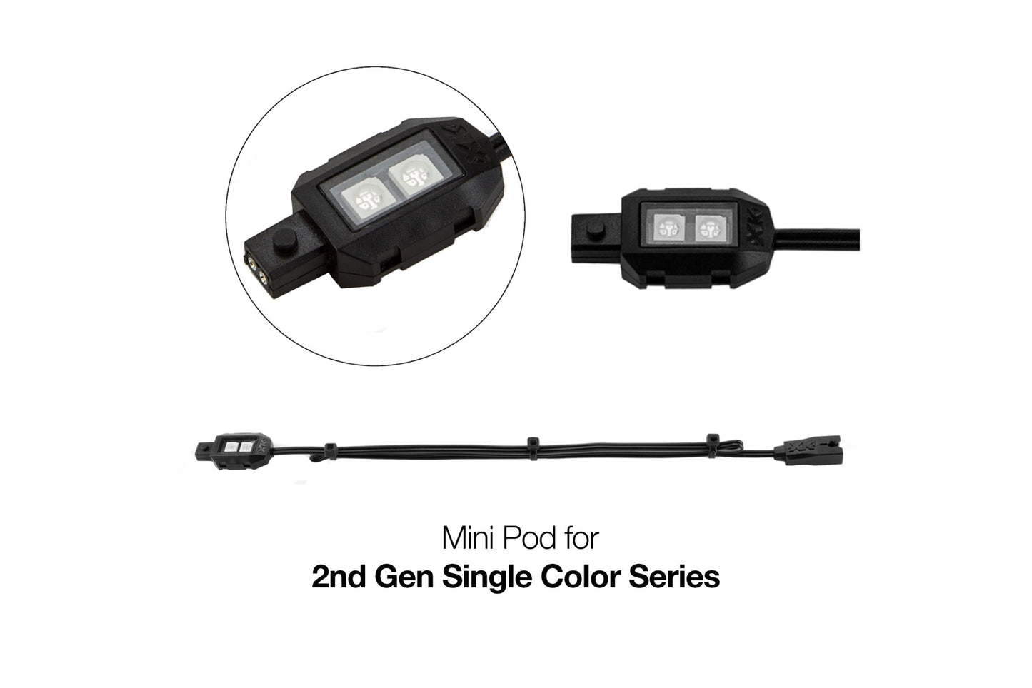 XKGlow 2G LED Light Pod: Red