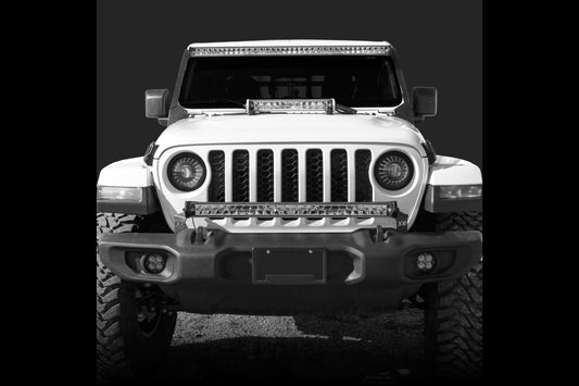 XKGlow Light Bar Bracket Kit: Jeep JT / Rear Bumper / 6in