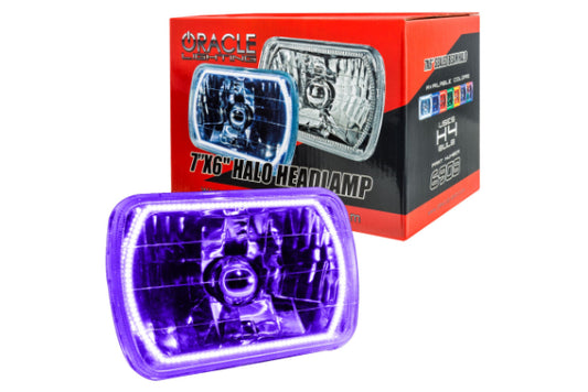 Oracle Halo Sealed Beam: 7x6 / UV/Purple