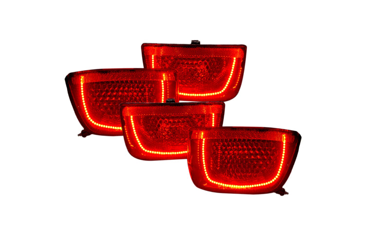 Oracle LED 2.0 Halo Tail Lights: 10-13 Chevrolet Camaro Non-RS (Red SMD Single Color)