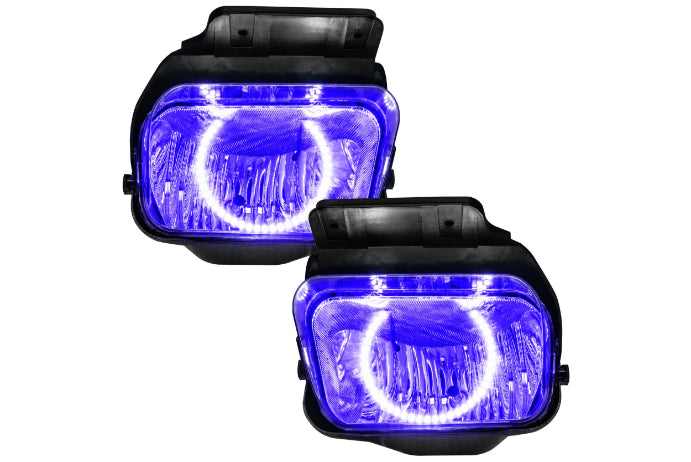 Oracle LED Halo Fogs: 03-06 Chevrolet Silverado (UV/Purple SMD Single Color)