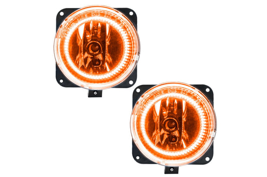 Oracle LED Halo Fogs: 05-07 Ford Escape (Amber SMD Single Color)