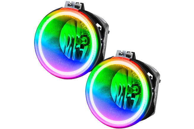 Oracle LED Halo Fogs: 05-10 Jeep Grand Cherokee (ColorShift RGB / No Controller)