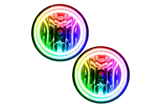 Oracle LED Halo Fogs: 05-11 Toyota Tacoma (ColorShift RGB / No Controller)