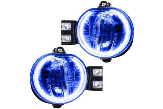 Oracle LED Halo Fogs: 06-08 Dodge Ram (Blue SMD Single Color)