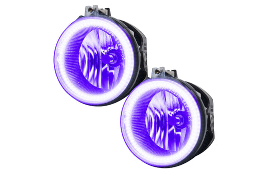 Oracle LED Halo Fogs: 06-09 Dodge Charger (UV/Purple SMD Single Color)