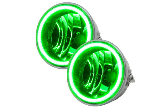 Oracle LED Halo Fogs: 06-10 Ford F150 (Green SMD Single Color)