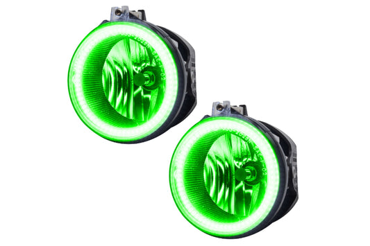 Oracle LED Halo Fogs: 07-09 Chrysler Aspen (Green SMD Single Color)