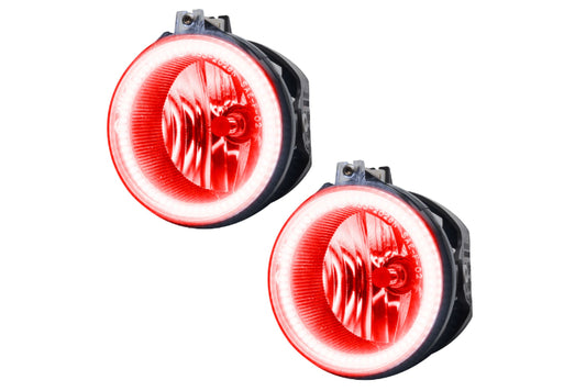 Oracle LED Halo Fogs: 07-09 Chrysler Aspen (Red SMD Single Color)