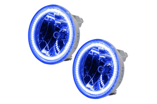 Oracle LED Halo Fogs: 07-13 Chevrolet Avalanche Non-Z71 (Blue SMD Single Color)