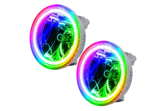 Oracle LED Halo Fogs: 07-13 Chevrolet Avalanche Non-Z71 (ColorShift RGB / No Controller)