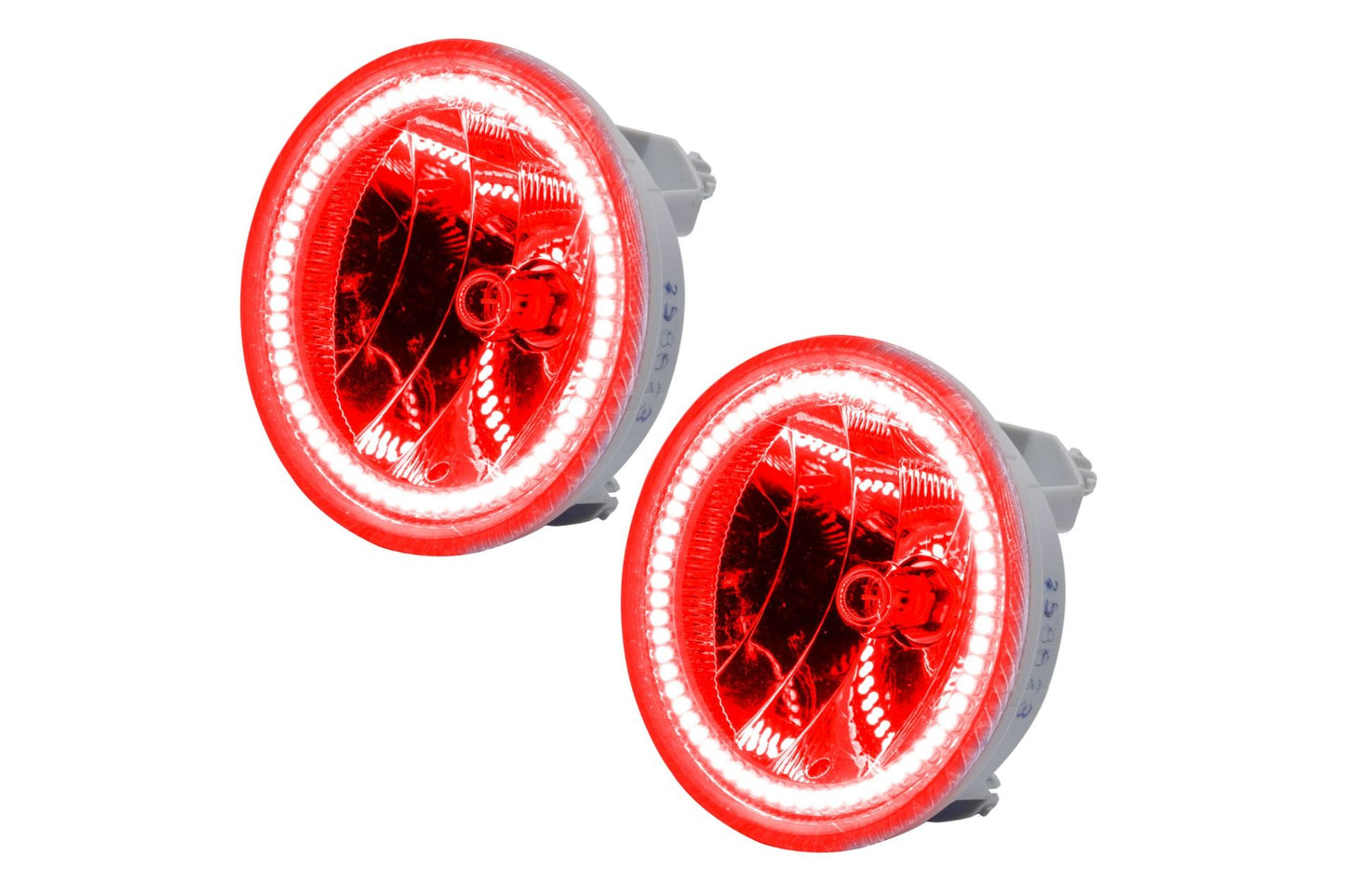 Oracle LED Halo Fogs: 07-13 Chevrolet Avalanche Non-Z71 (Red SMD Single Color)
