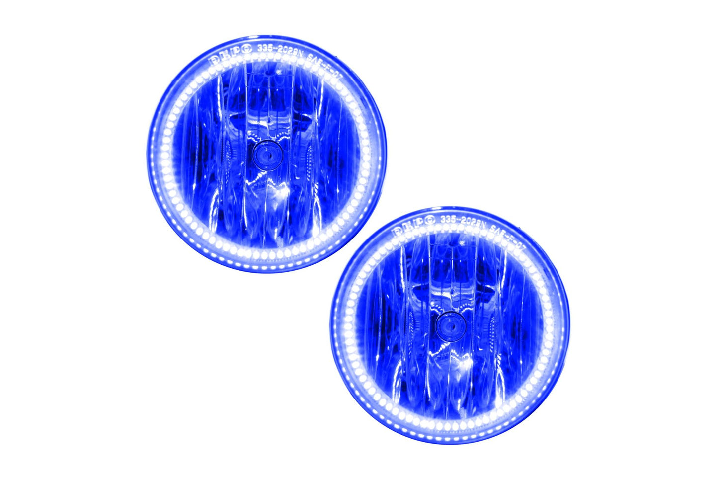 Oracle LED Halo Fogs: 07-13 GMC Yukon (Blue SMD Single Color)