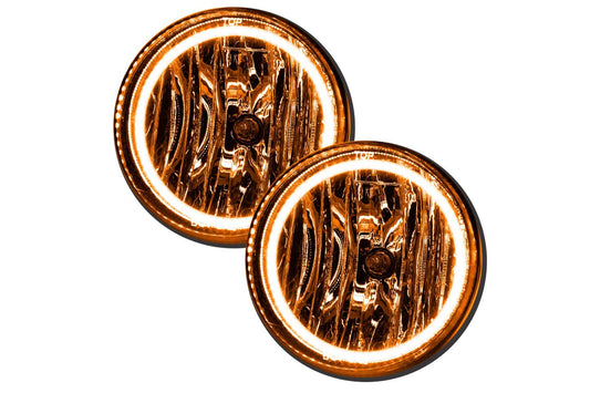 Oracle LED Halo Fogs: 07-14 GMC Sierra (Amber SMD Single Color)