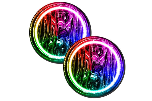 Oracle LED Halo Fogs: 07-14 GMC Sierra (ColorShift RGB / No Controller)