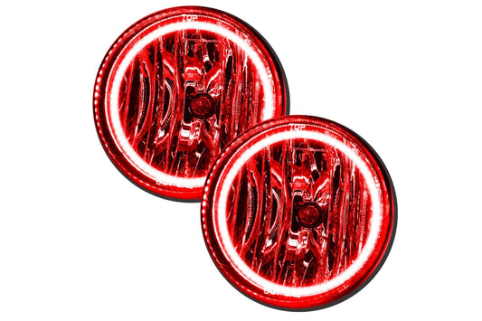 Oracle LED Halo Fogs: 07-14 GMC Sierra (Red SMD Single Color)