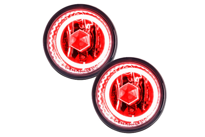 Oracle LED Halo Fogs: 08-09 Subaru Legacy Sedan (Red SMD Single Color)