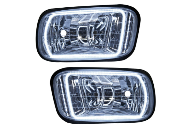 Oracle LED Halo Fogs: 09-16 Dodge Ram 1500 w/ Horiz Fogs (White SMD Single Color)