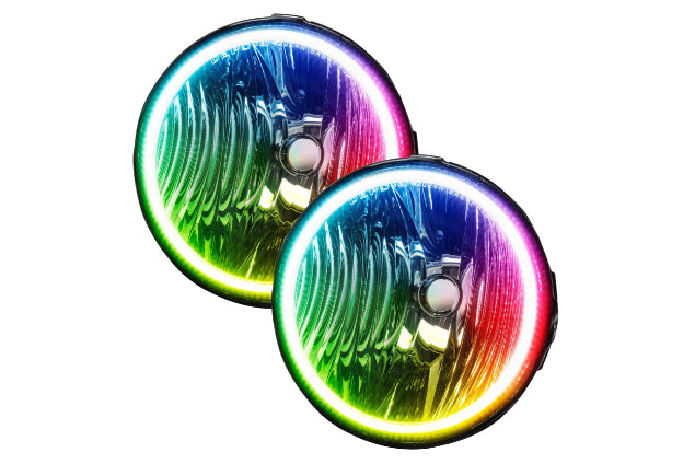 Oracle LED Halo Fogs: 10-12 Ford Mustang GT (ColorShift RGB / No Controller)