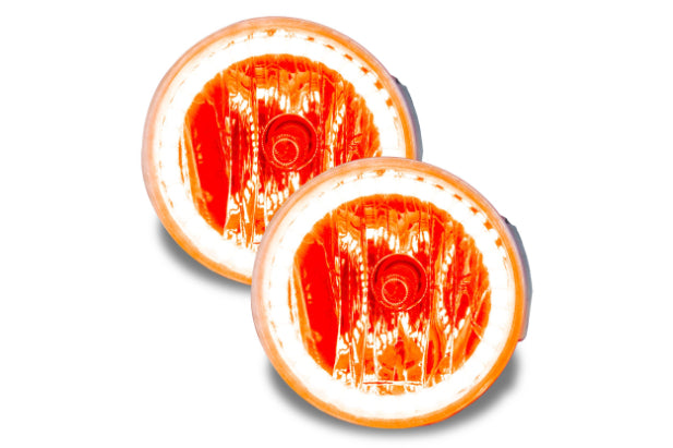 Oracle LED Halo Fogs: 2008 Ford Explorer Sport Trac (Amber SMD Single Color)